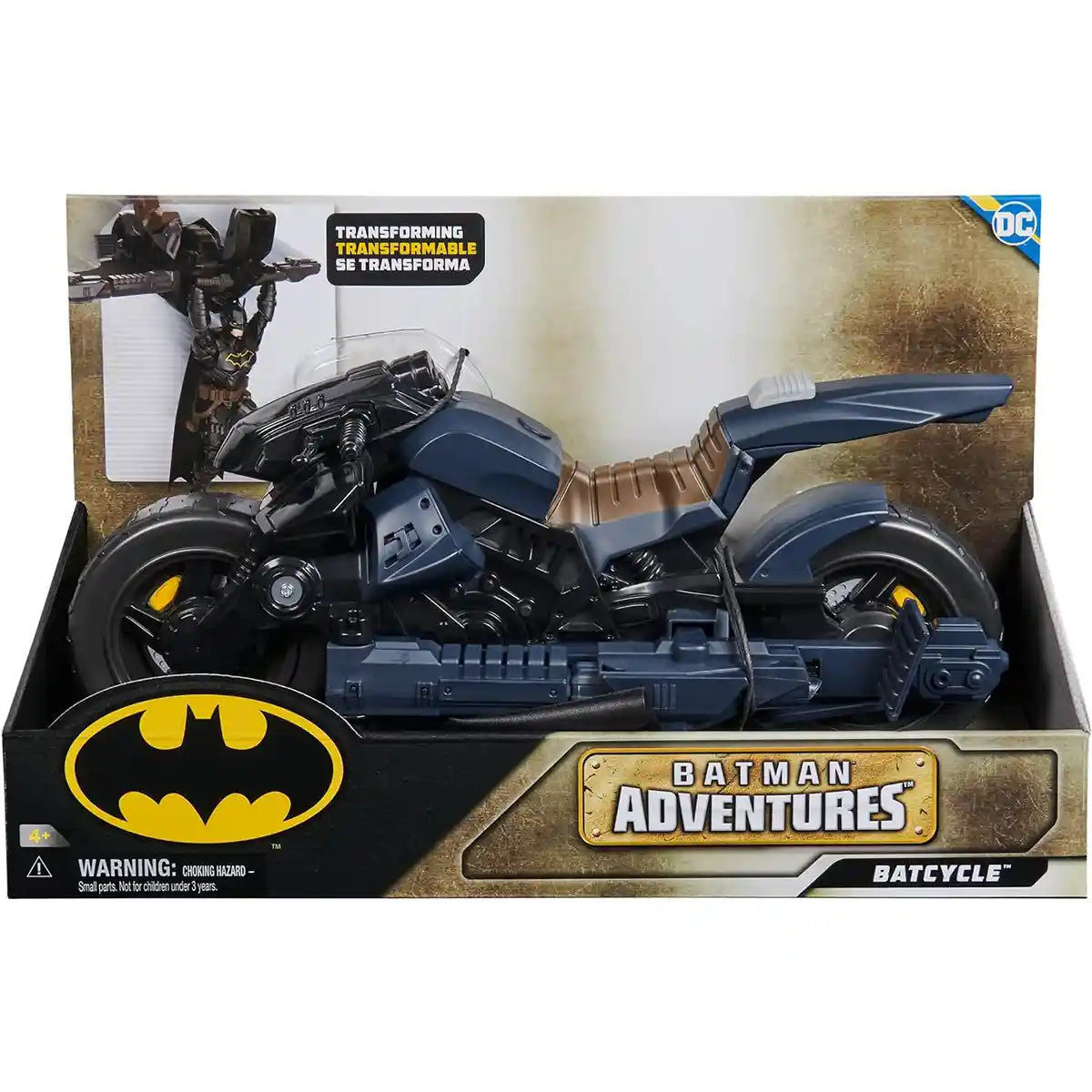 DC Batman Adv Batcycle & Acc (12"Scale)