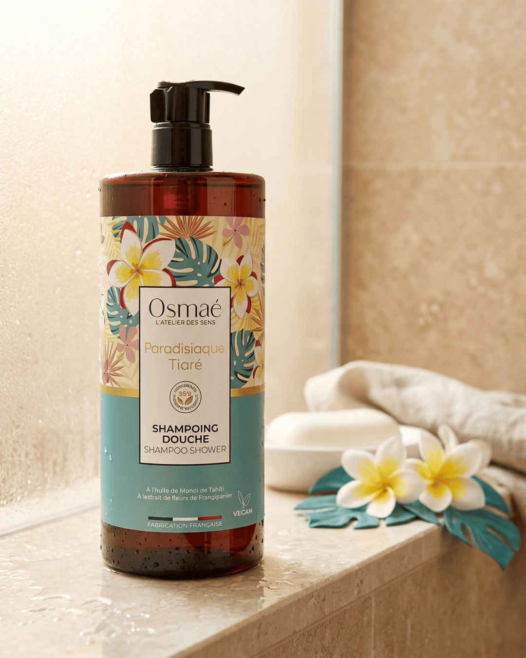 Osmaé Paradisiaque Tiaré Shampoo & Shower Gel