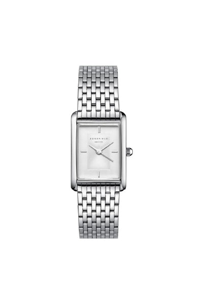 Rosefield Heirloom White Dial Steel Silver HWSSS-H02