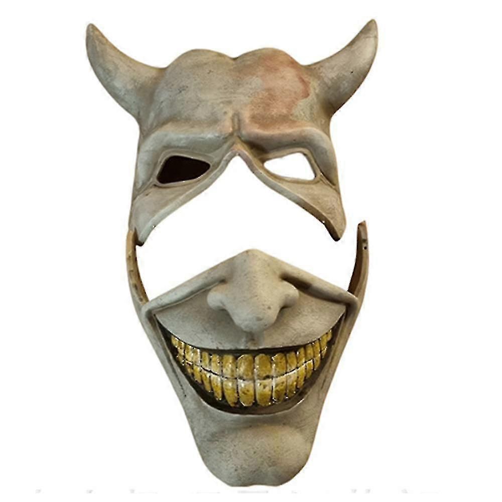 Halloween The Black Phone Horror Movie Latex Mask The Grabber Mask Cosplay Costume Adult Scary Party Prop Fancy Dress Up