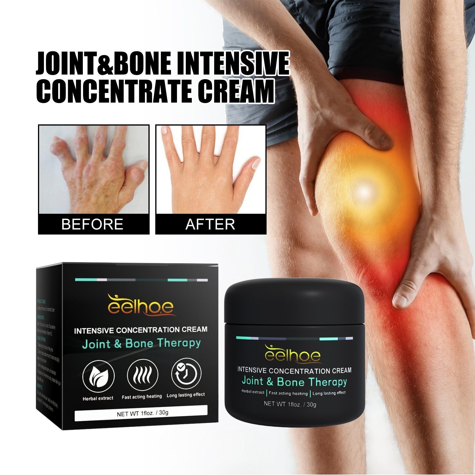 Joint Care Cream for Pain Relief, Arthritis, Inflammation, Mobility Boost ,30g