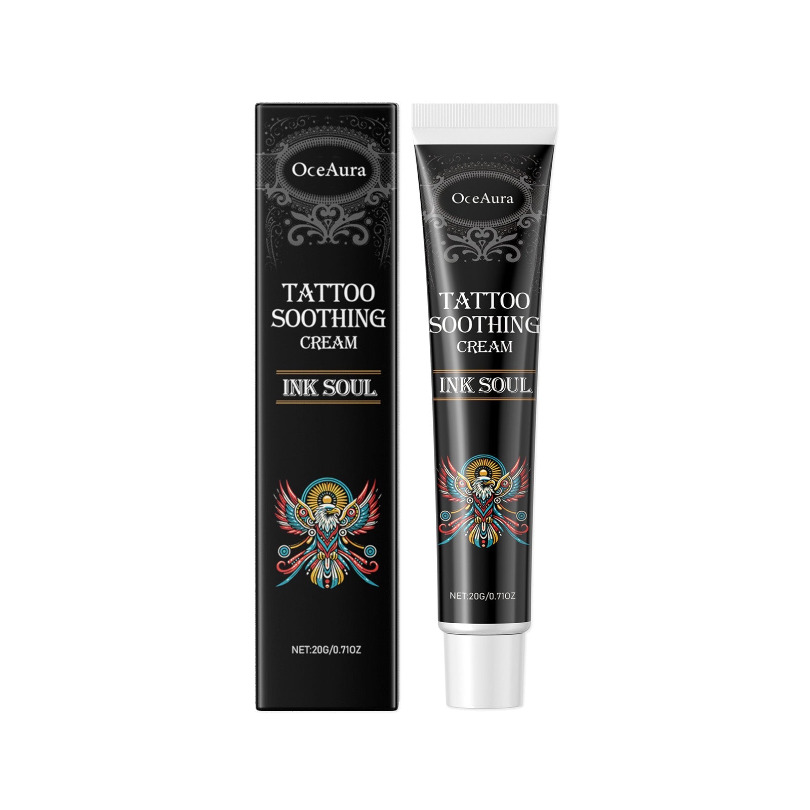 Body Care Cream, Hydrating, Nourishing, Tattoo Prep, Moisturizes Skin ,20g
