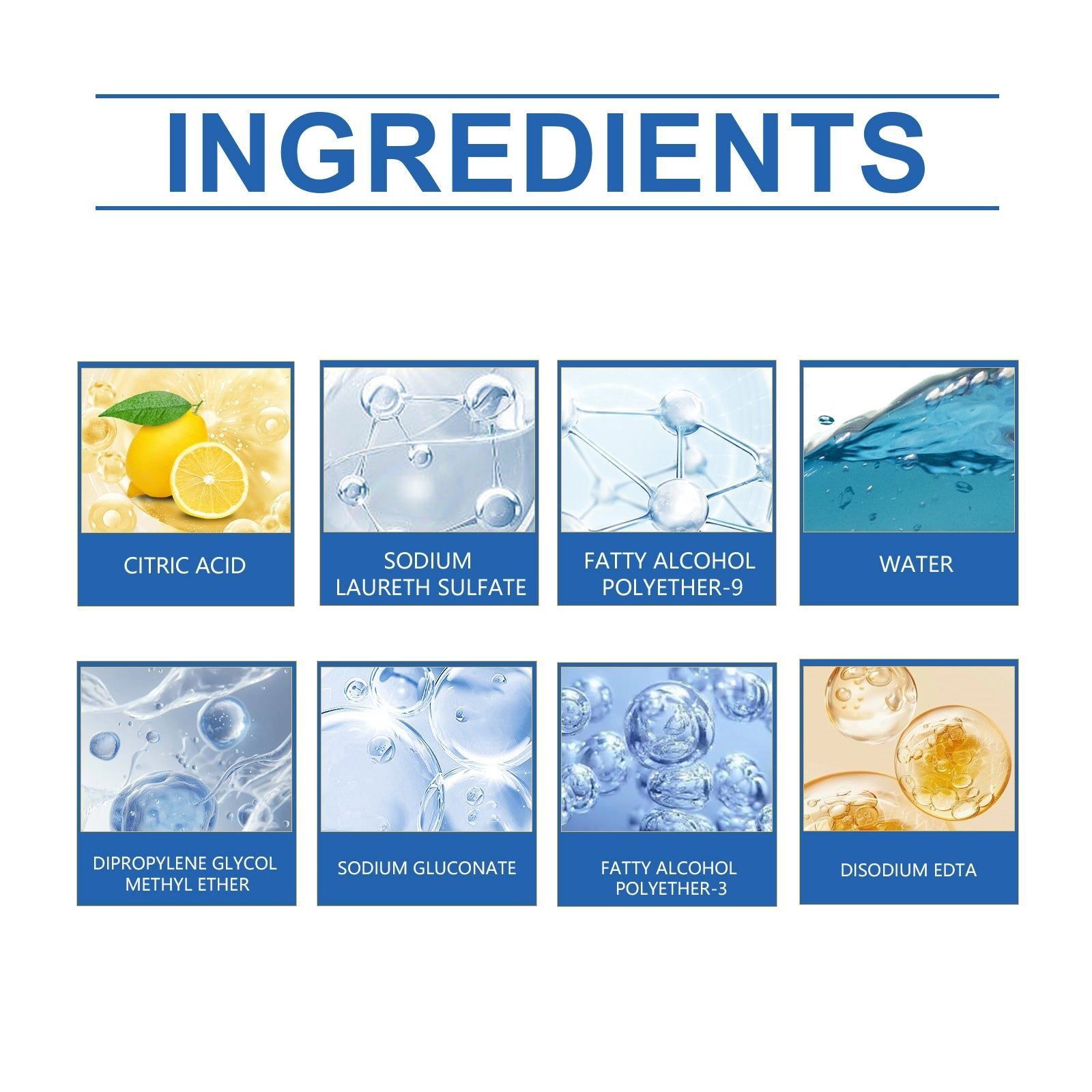 Bathroom Cleaner, Powerful Household Cleaning, Removes Water Stains and Lime, Fast Stain Removal ,120ml