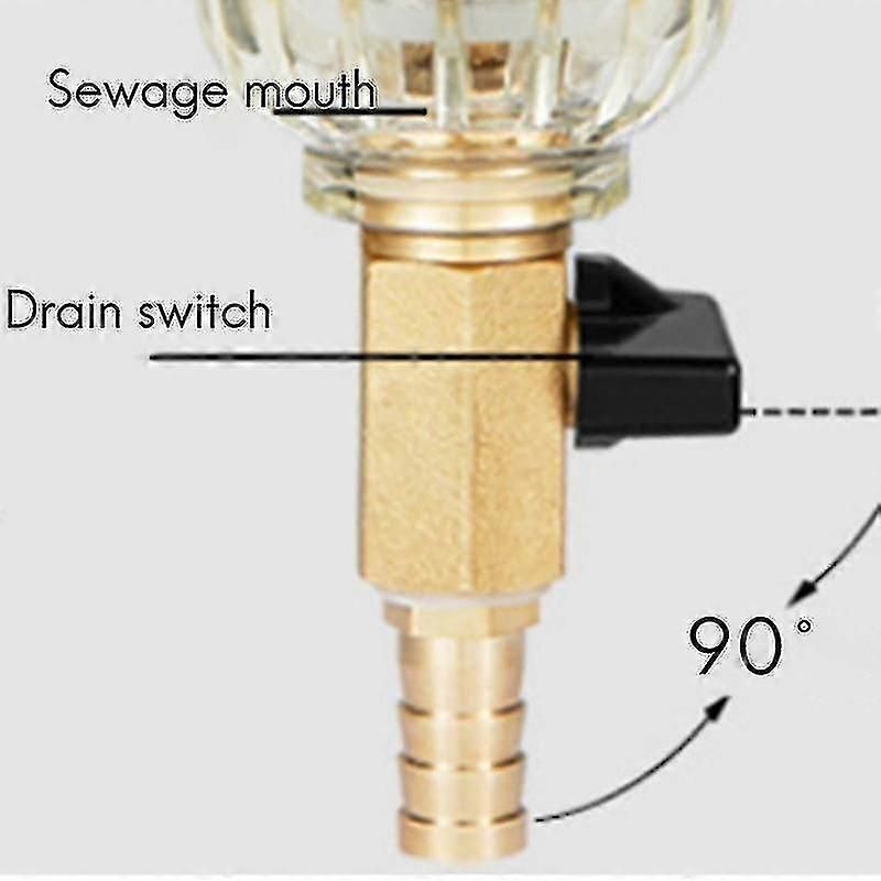 Spin Down Sediment Filter Reusable Sediment Water Filter 40-60 Micrometre Water Filter