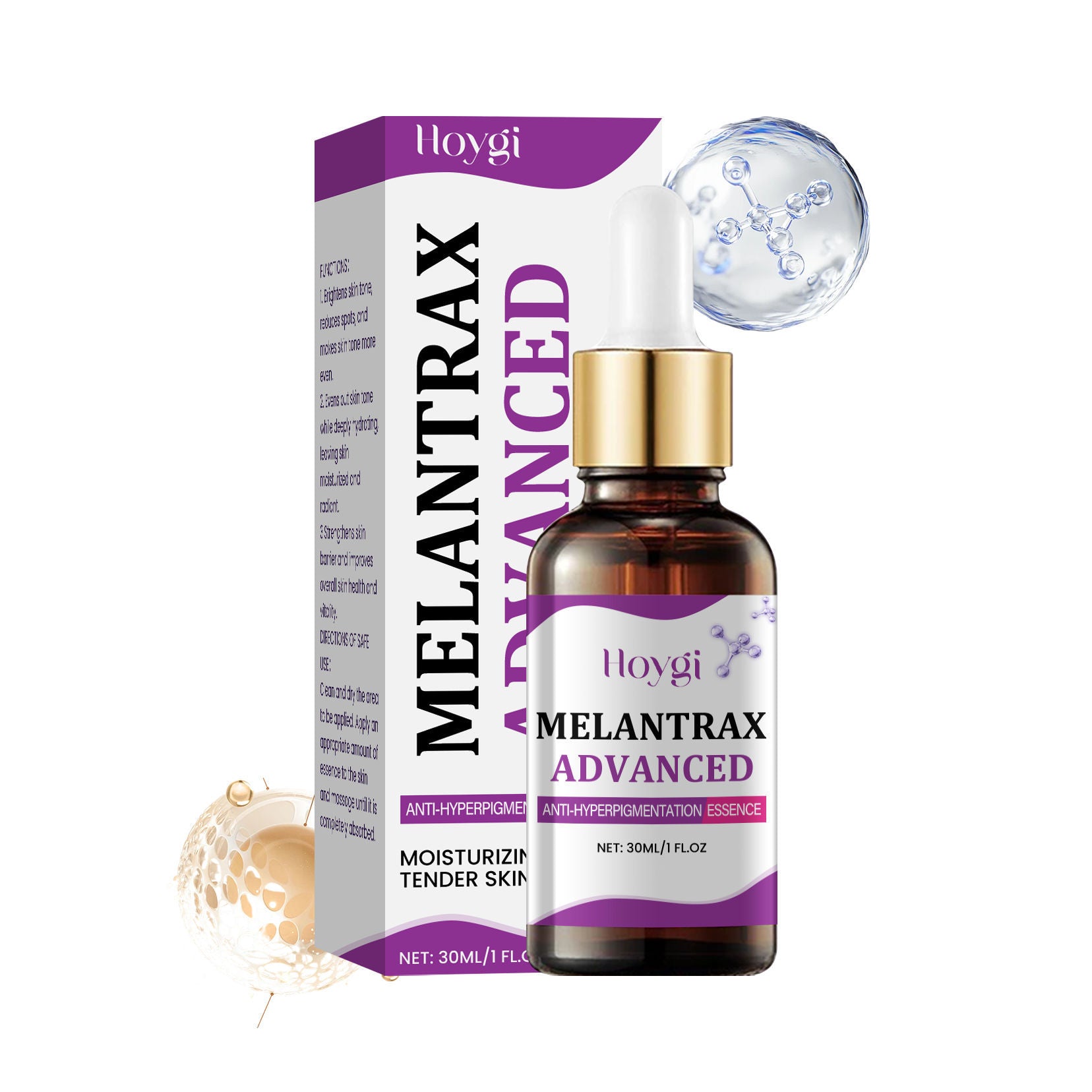 Brightening Hydrating Essence for Radiant, Moisturized, and Even Skin ,30ml