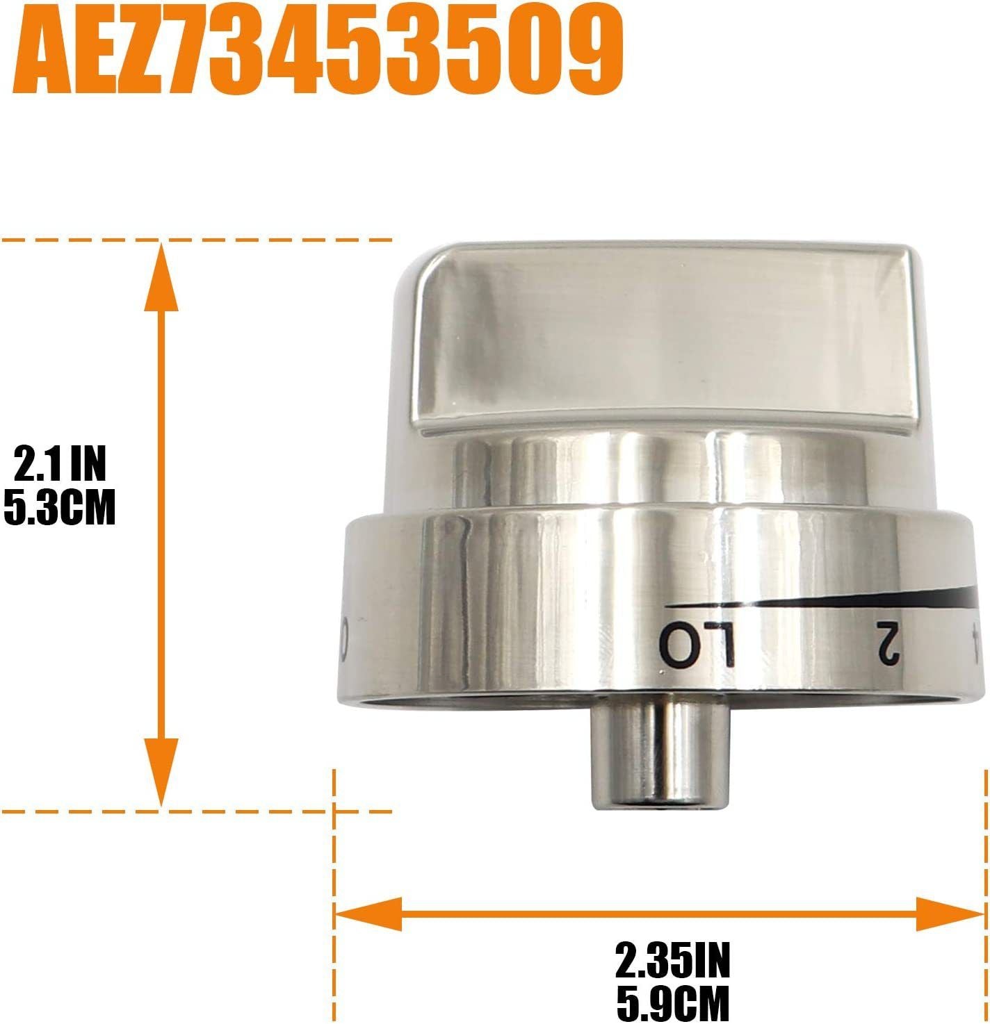 Aez73453509 Oven Stove Knob Assembly For Aez72909008 Accessories