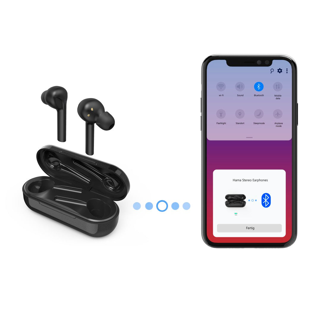 HAMA 177057 "STYLE" BT HEADPHONES,IN-EAR,TWS,VOICE CONTROL,MICRO