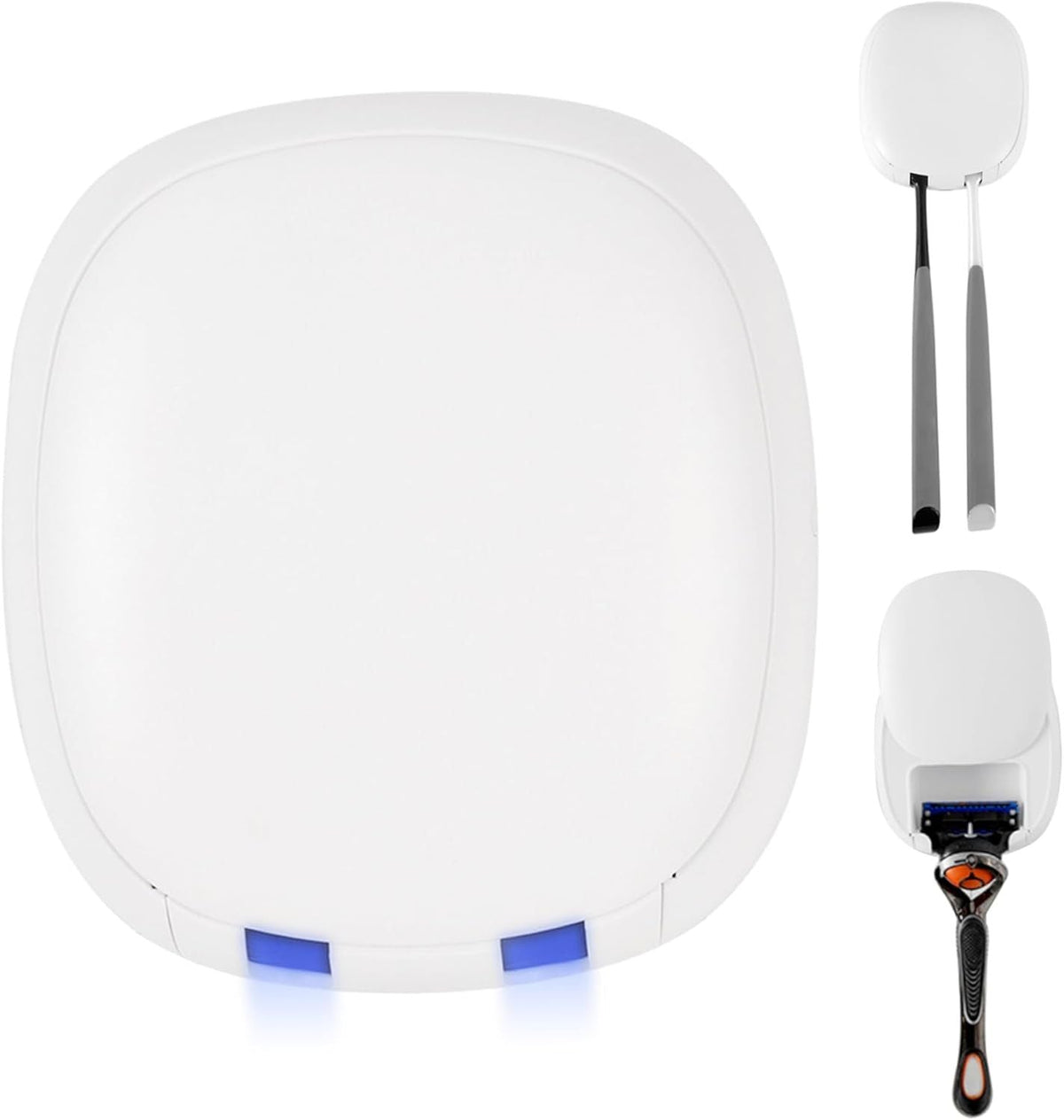 Toothbrush Sanitizer UV Light Wall Mounted Rechargeable Electric Toothbrush Holder