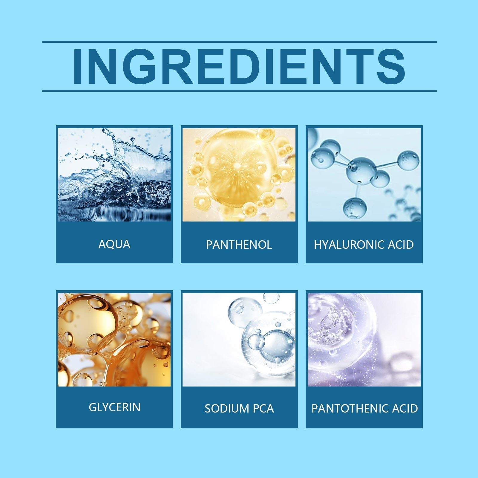 B5 Hyaluronic Acid Serum, Fades Fine Lines, Hydrates, Nourishes, Anti-Aging ,30ml