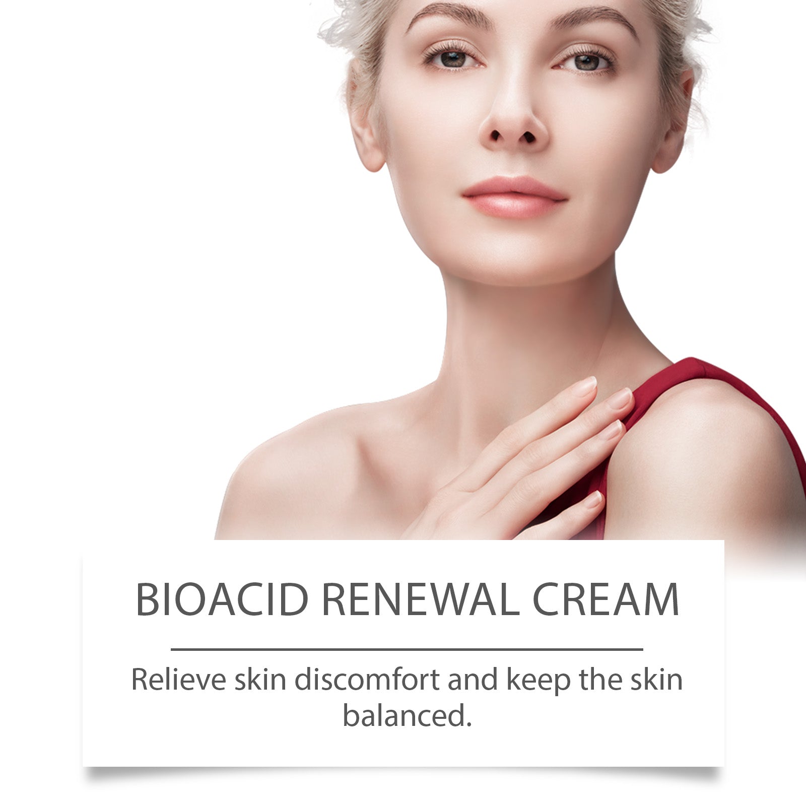 Acne Relief Cream for Skin Repair, Clear Pores, Moisturize, Smooth, Acne Treatment ,50g