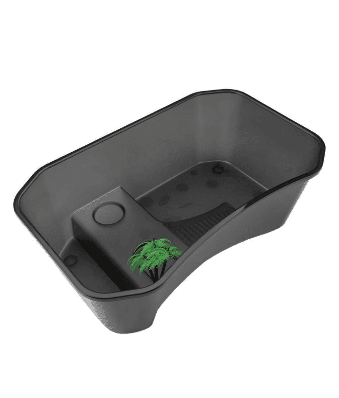 Nomoypet Open Turtle Tank with Lid
