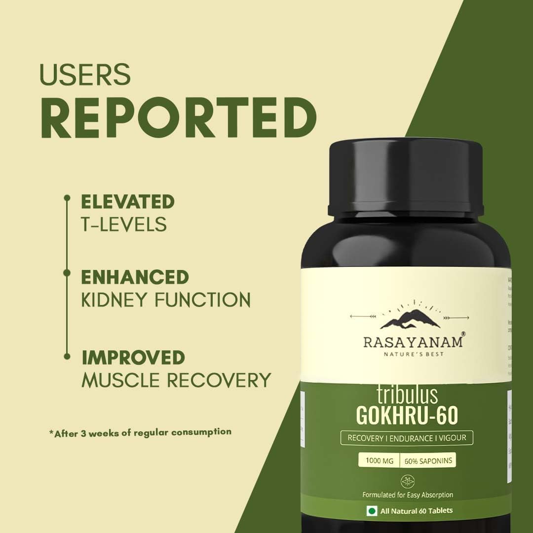 Rasayanam Tribulas Gokhru-60 1000mg Tablets 60