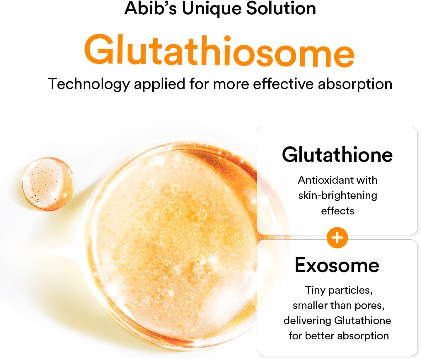 Abib Glutathiosome Dark Spot Serum Vita drop 1.69 fl.oz. | Korean Skincare, Dark Spot, Hyperpigmentation Treatment | Brightening Serum for Sensitive, Uneven Skin | Niacinamide, Viatmin C