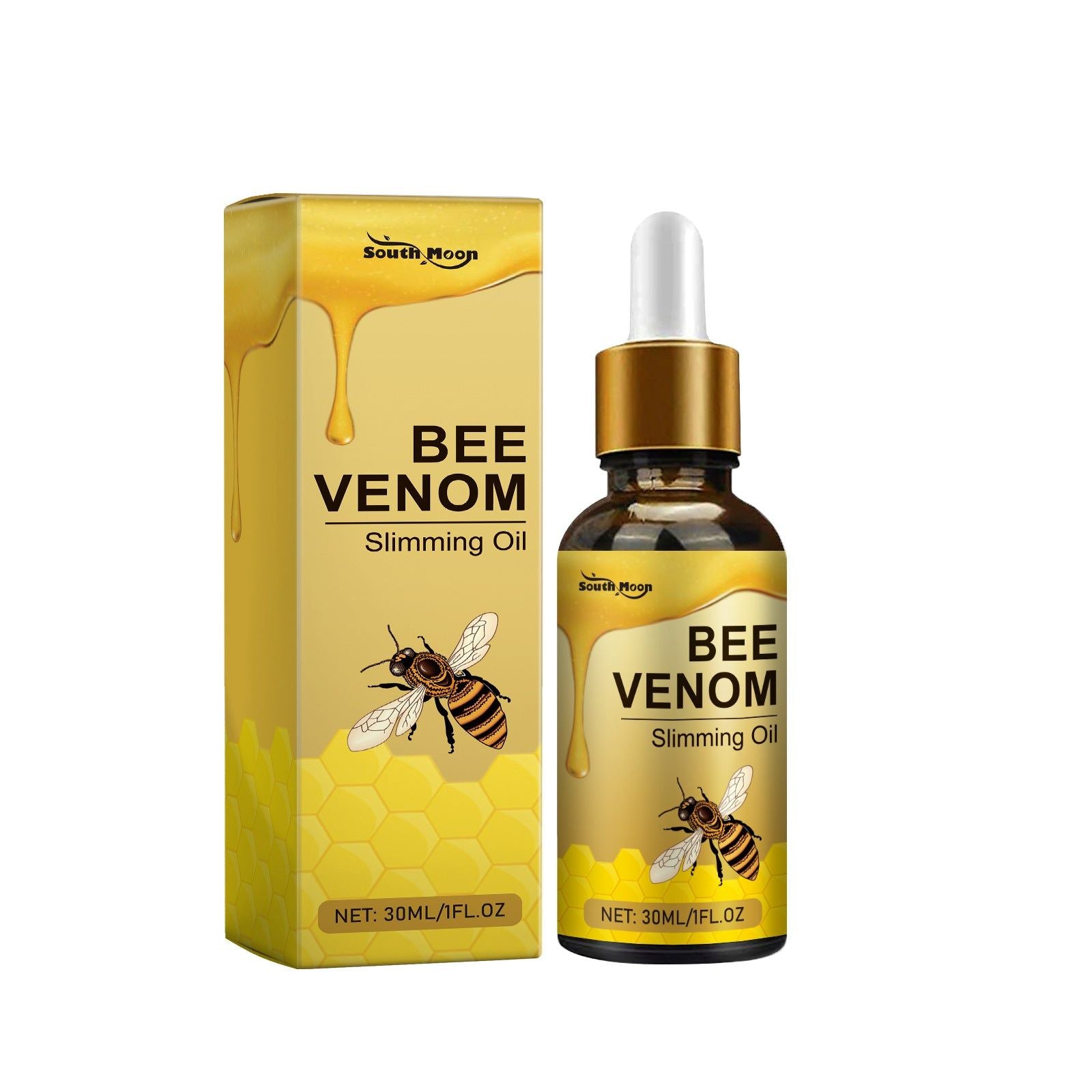 Bee Venom Slimming Oil, Toning & Firming, Body Shaping Essential ,30ml
