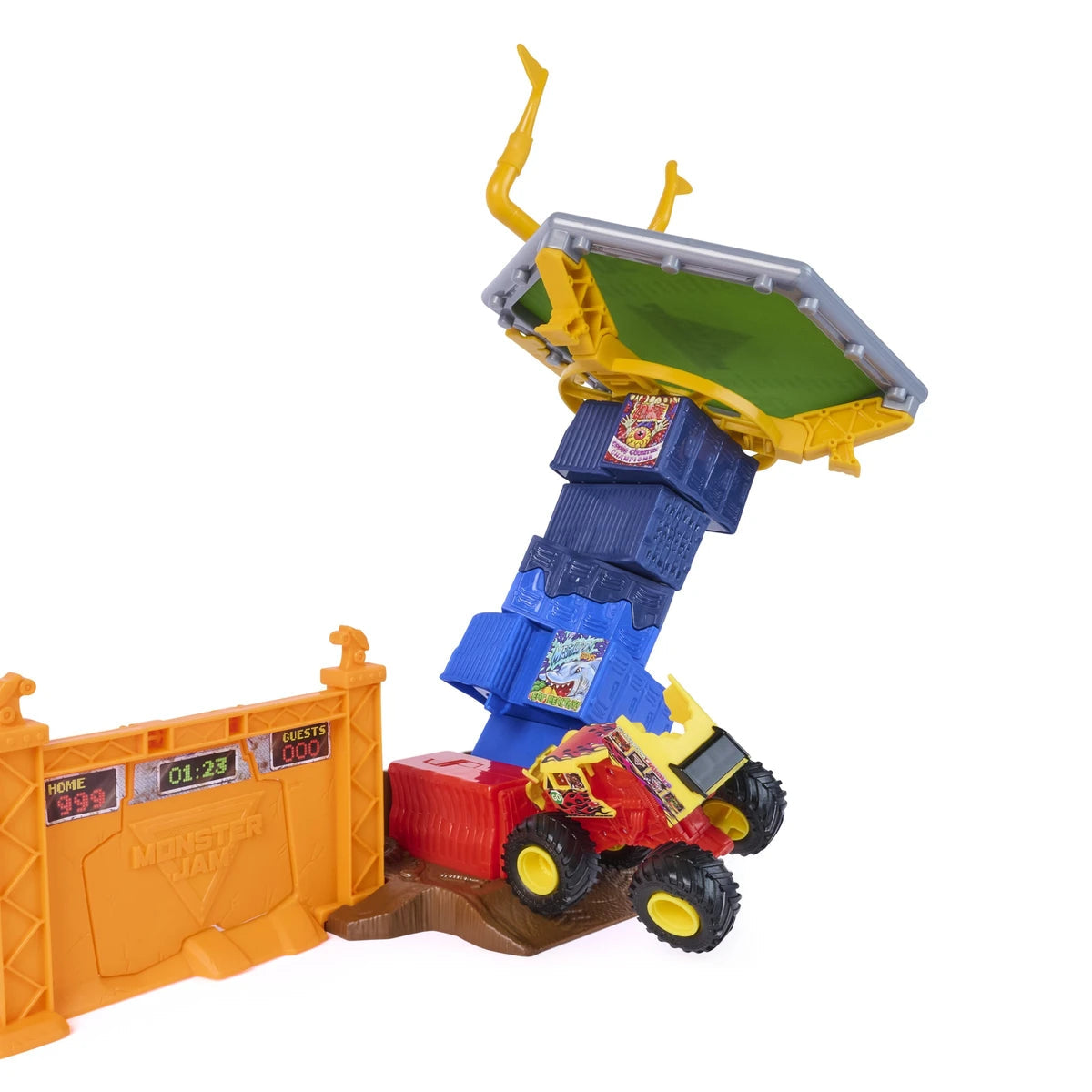 Monster Jam S&B Crash Course Playset