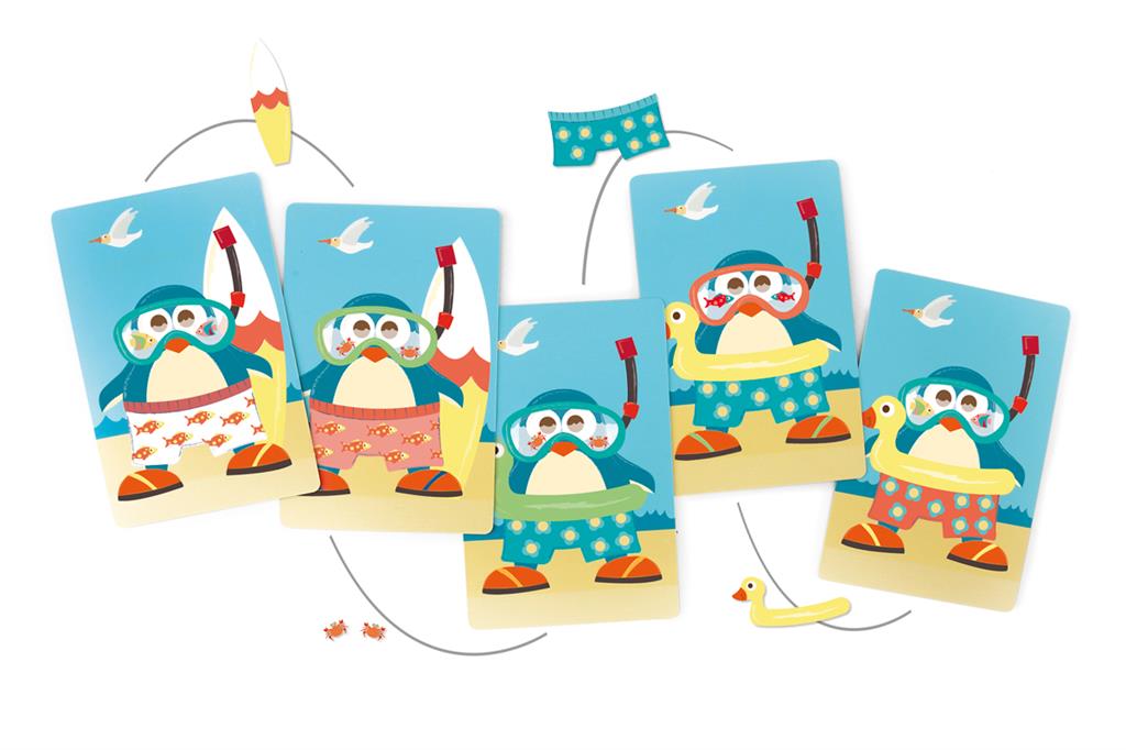 Penguin Match, In Contour Box