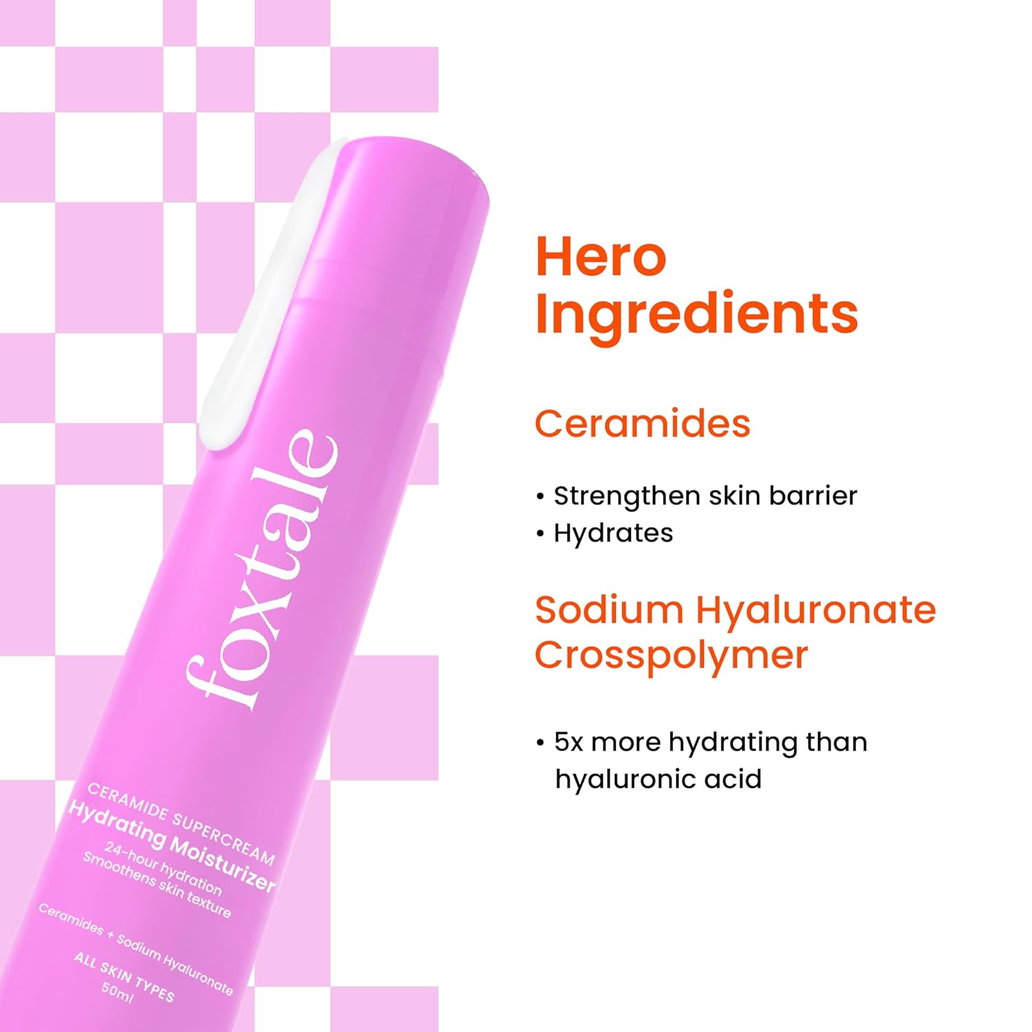 Foxtale Ceramide Moisturizer 50Ml