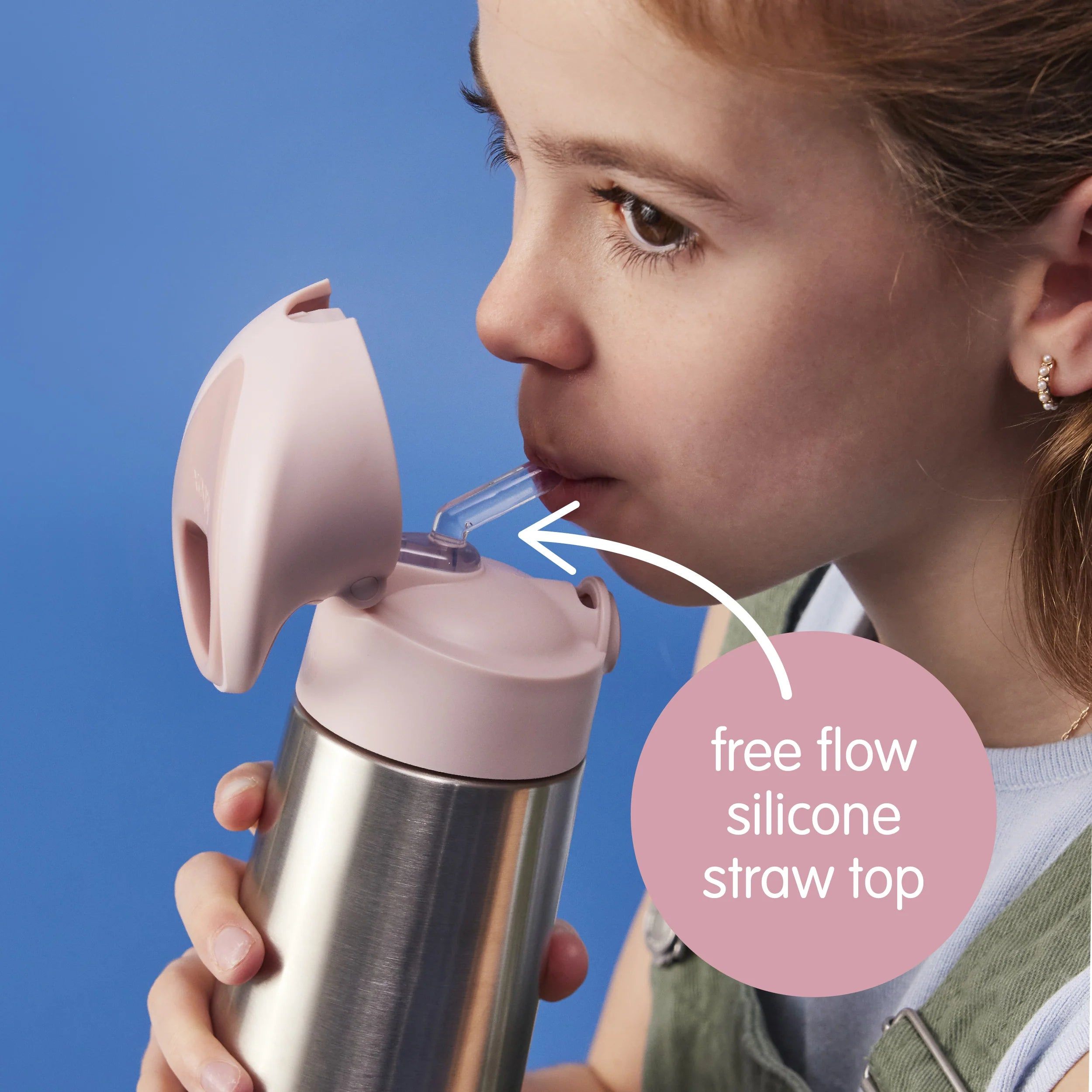 b.box Insulated Drink Bottle 500ml – Blush Crush