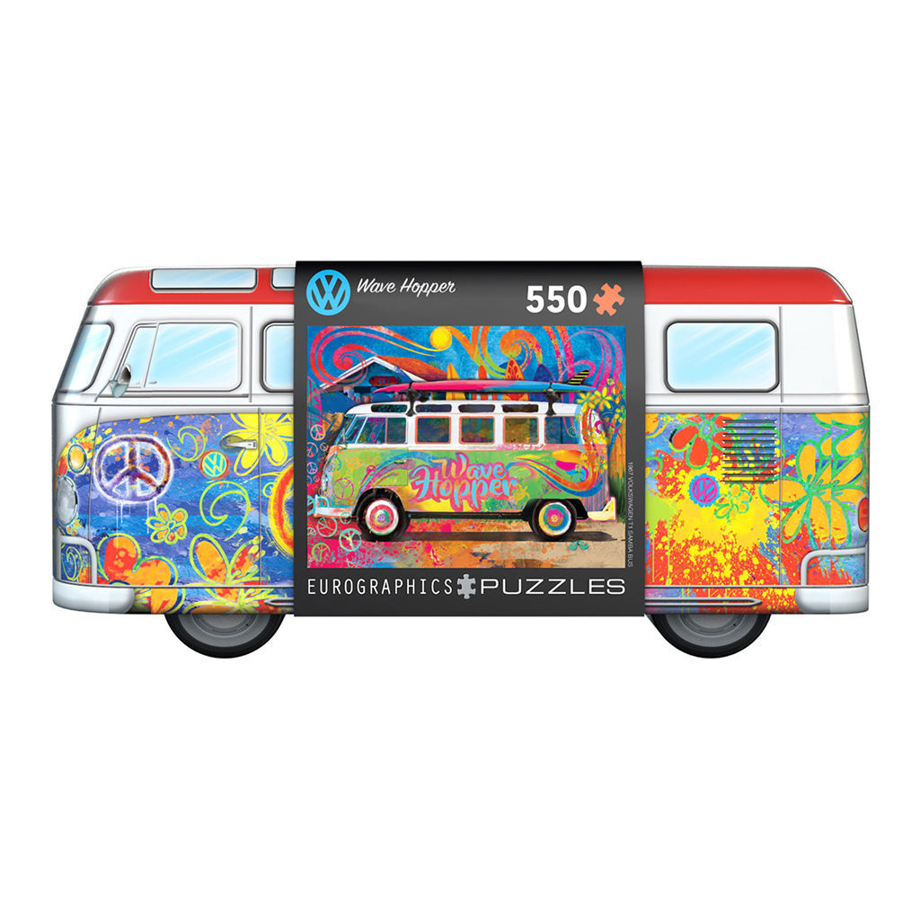 VW - Wave Hopper 550 Piece Puzzle In A Collectible Tin