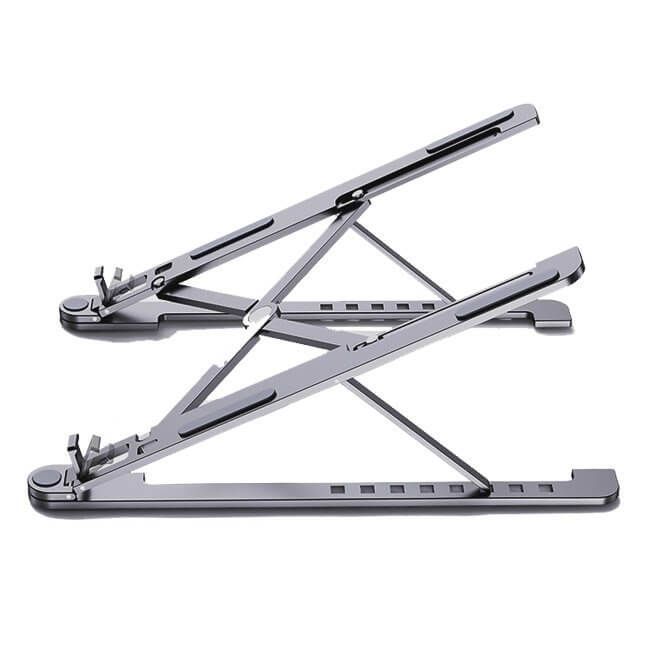 Folding Aluminum Laptop Stand Portable Cooling Rack For Macbook Air Pro