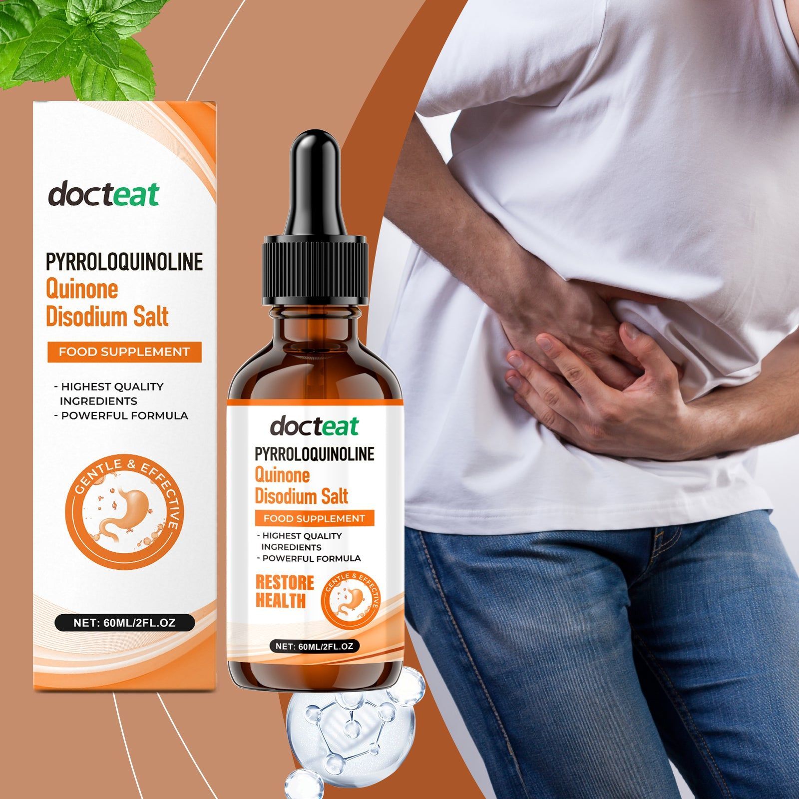 Boost Your Body Care with Dietary Fiber Drops, Natural Health Support ,60ml