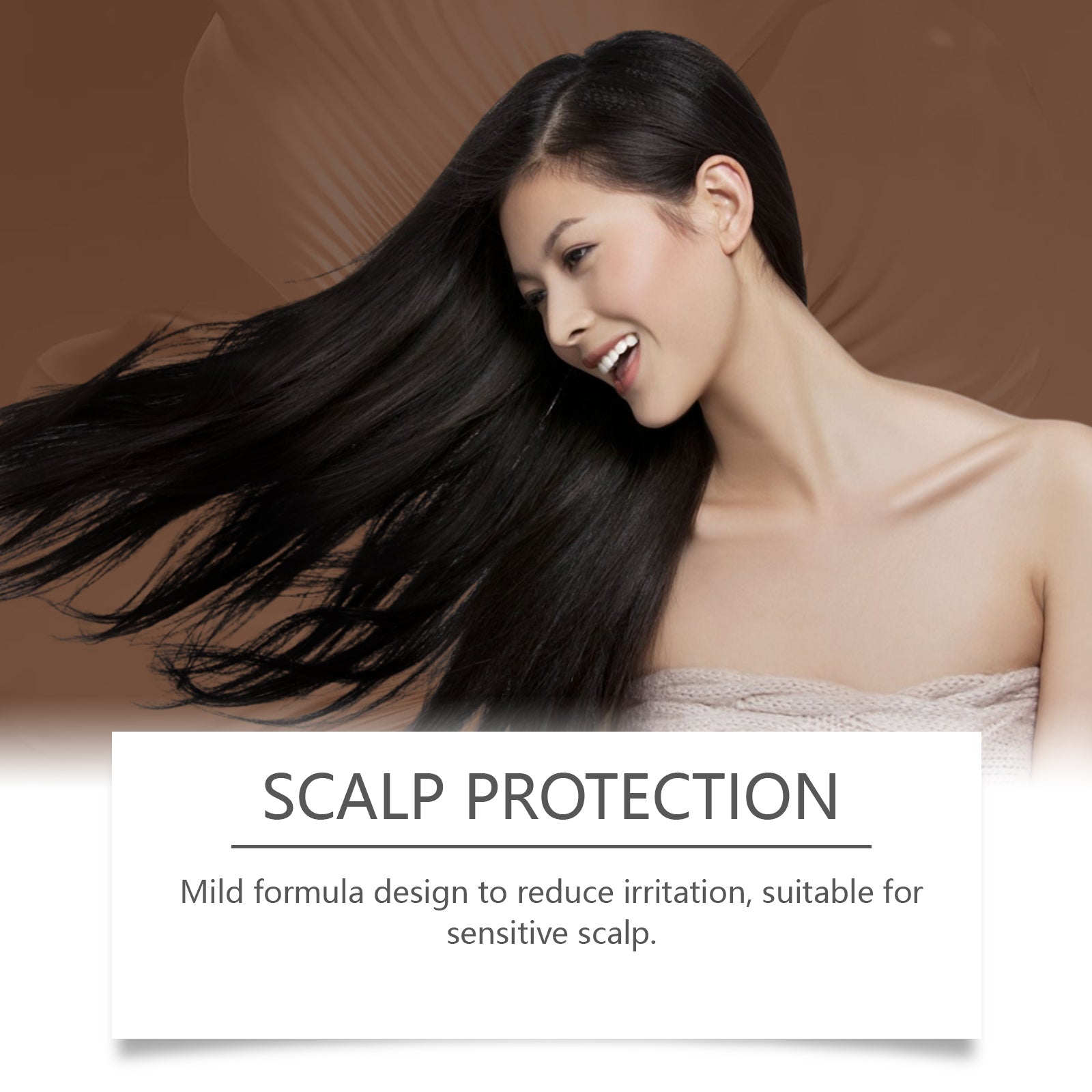 Black Hair Cream, Natural Plant Extract, Long-lasting Color, Fresh and Supple Hair ,100g