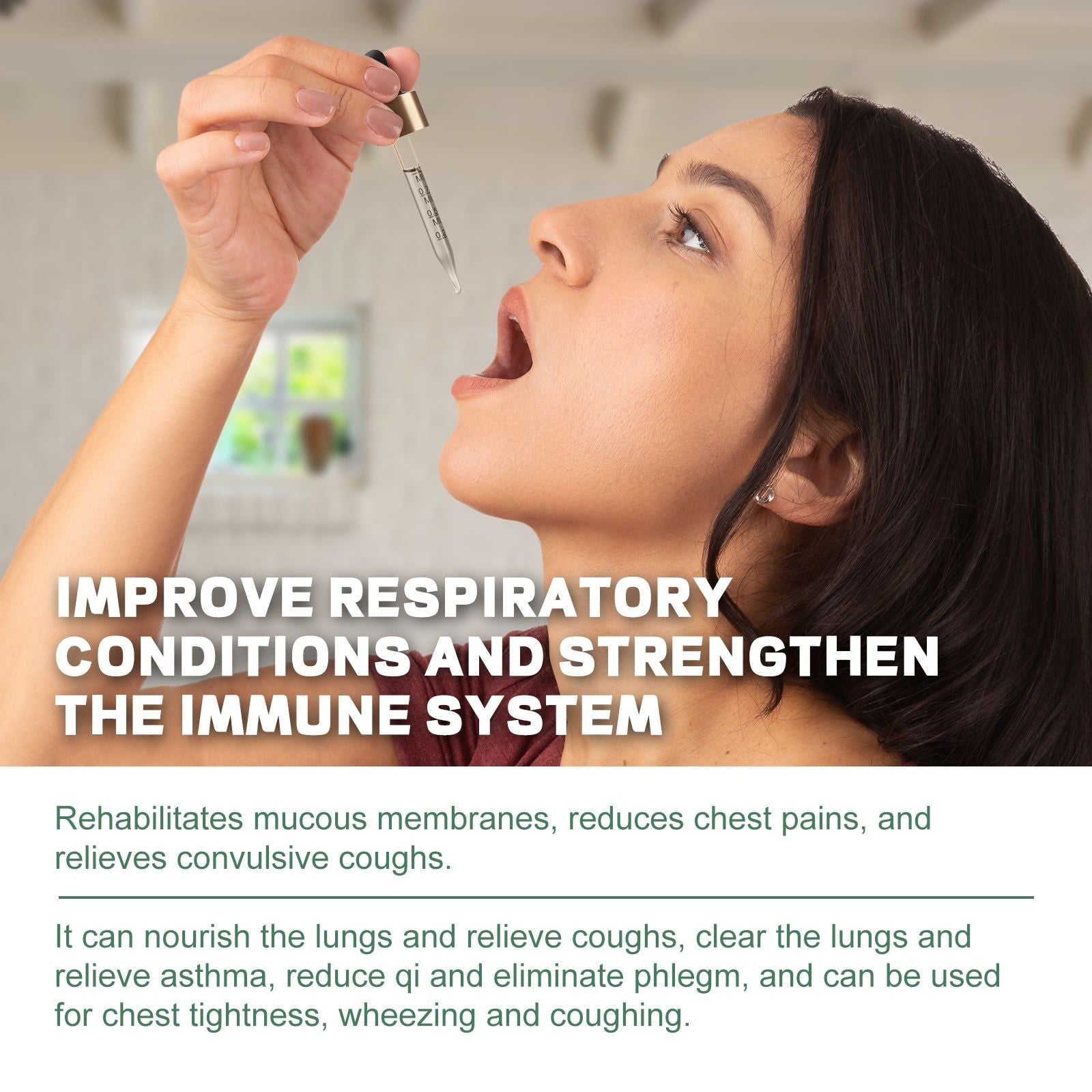 Body Care Drops for Nasal Relief, Lung Support, Natural Respiratory Detox ,30ml