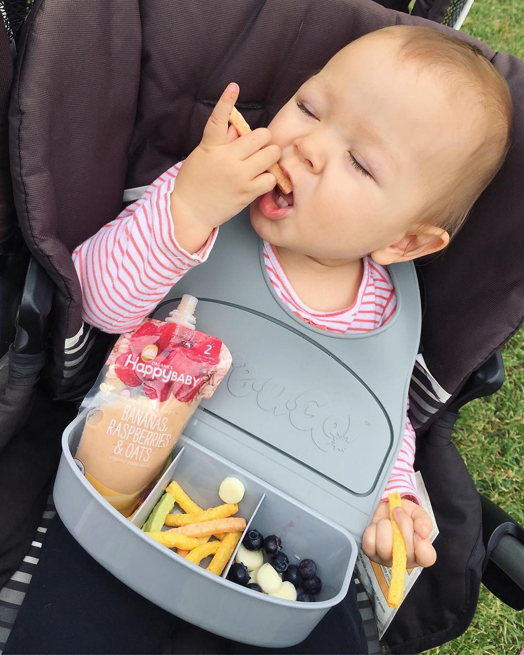 عبوة كبيرة - رمادية