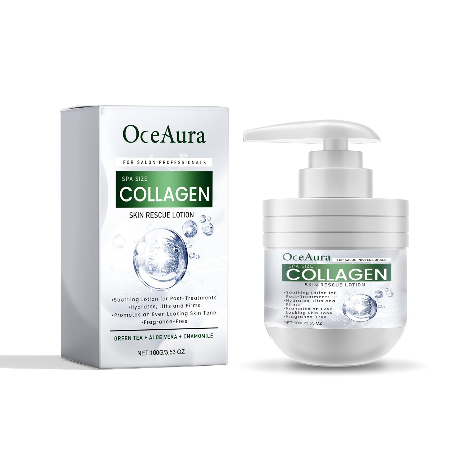 Collagen Body Cream, Firming Moisturizer for Smooth, Bright, and Hydrated Skin ,100g
