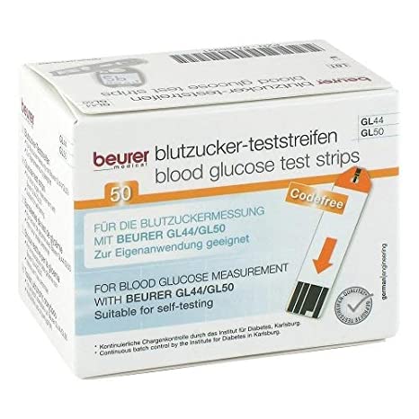 Beurer 464.92 -10 Test Strip Gl50.464/Gl44