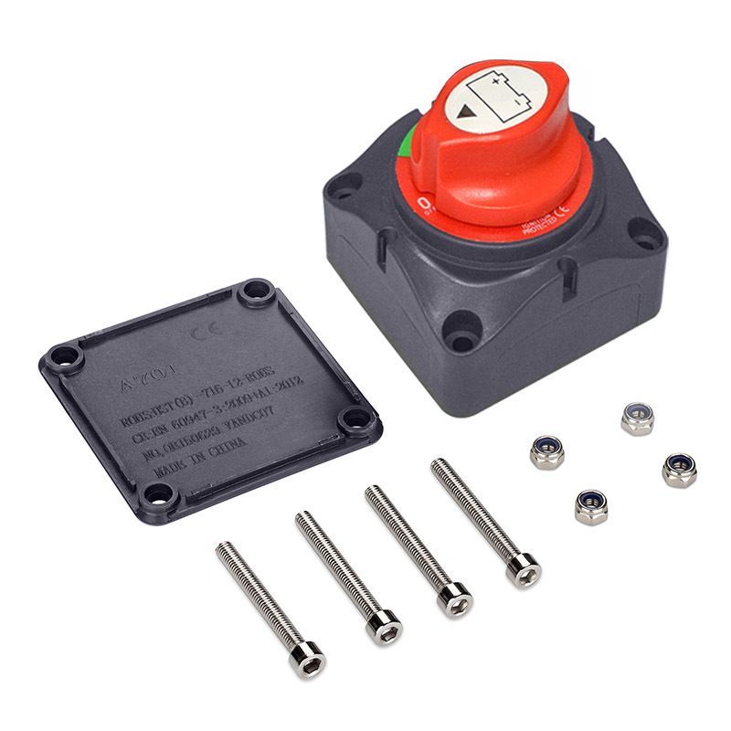 Battery Disconnect Switch Master Isolator Cut Off Switch For Car Vehicle RV Boat