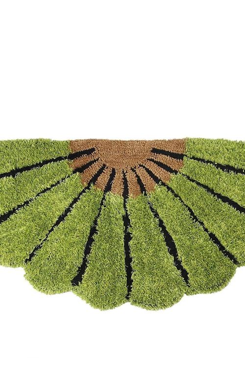 AIESY® Beautiful 5D Designer Half Sunflower Microfiber Door mat