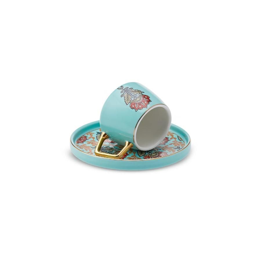 Karena Coffee Cup Set For 2 People 100 ml Turkish Coffee Cup