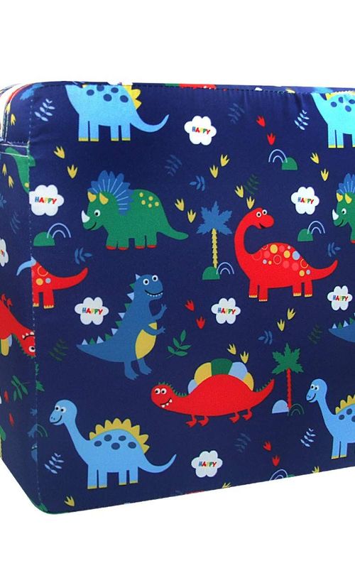 Toddler Booster Cushion Baby Chair Pad Heightening Dining Chair Cushion Cartoon Seat Mat