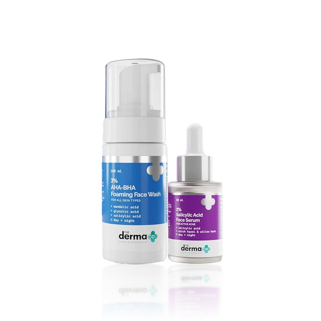 The Derma Co Active Acne Combo