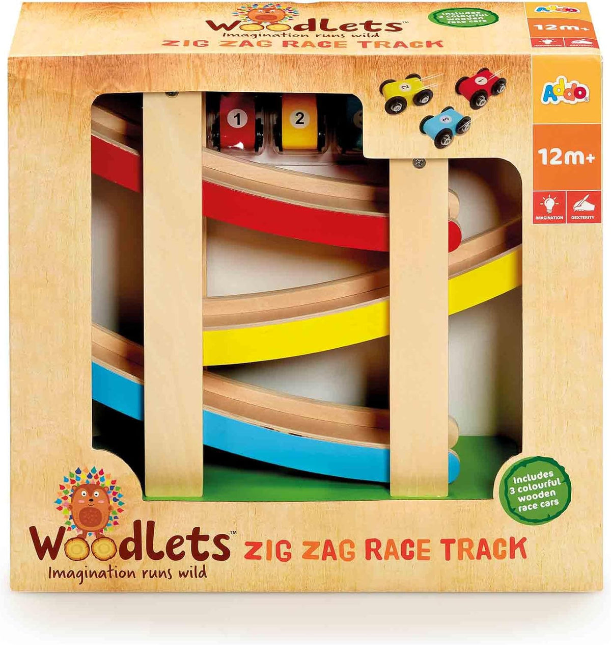 Woodlets Zig Zag Race Track