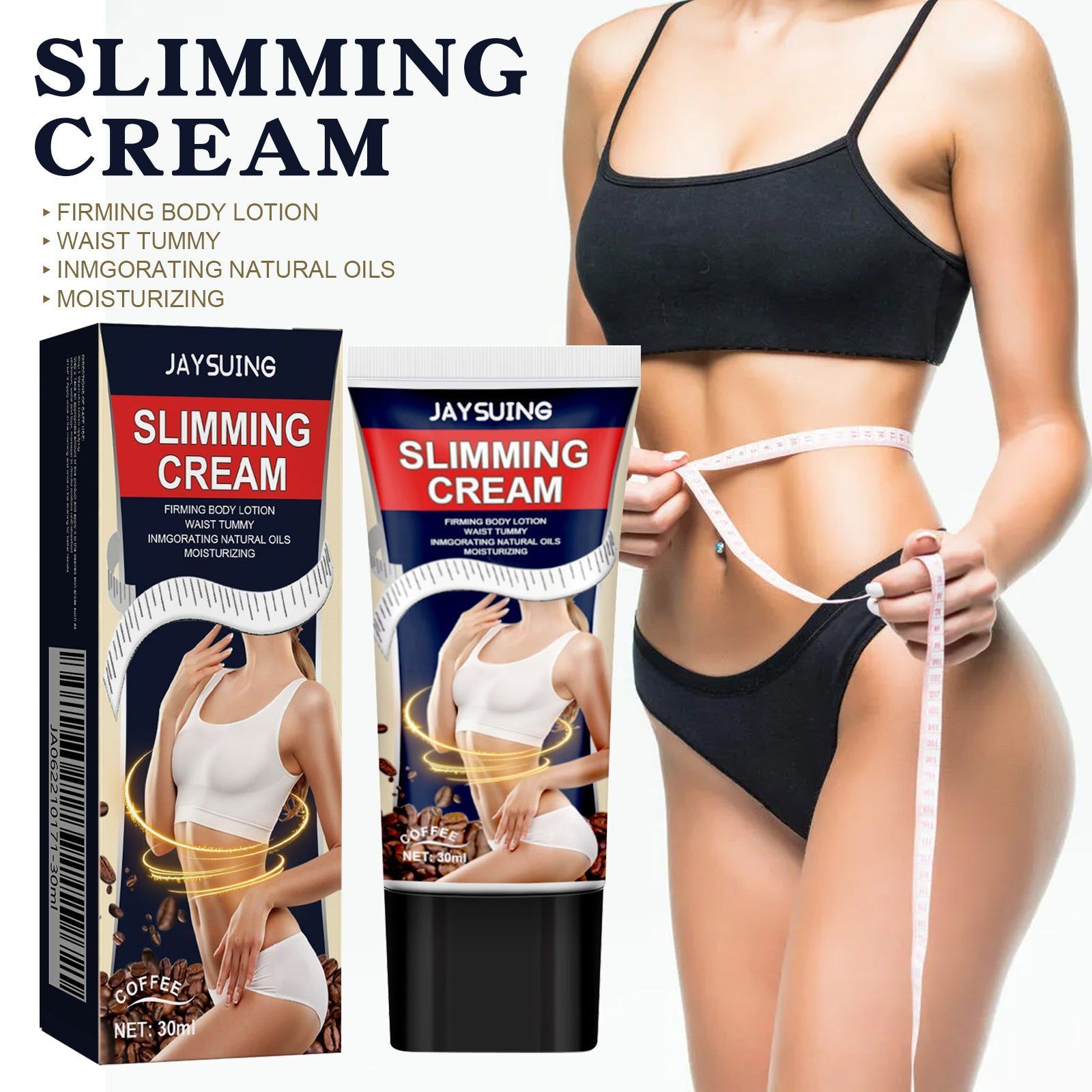 Coffee Body Sculpting Cream, Firming and Lifting Skin, Buttock Lifting Massage, Slimming, Edema Reduction ,30ml