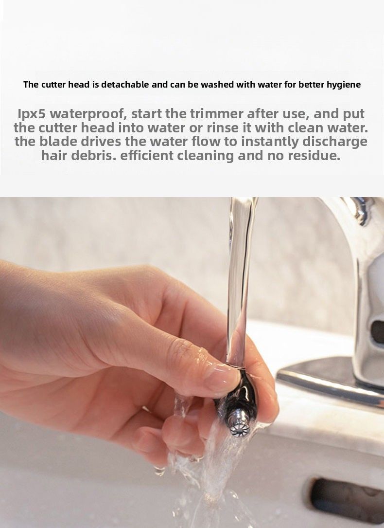 USB Rechargeable Nose Hair Trimmer Kit