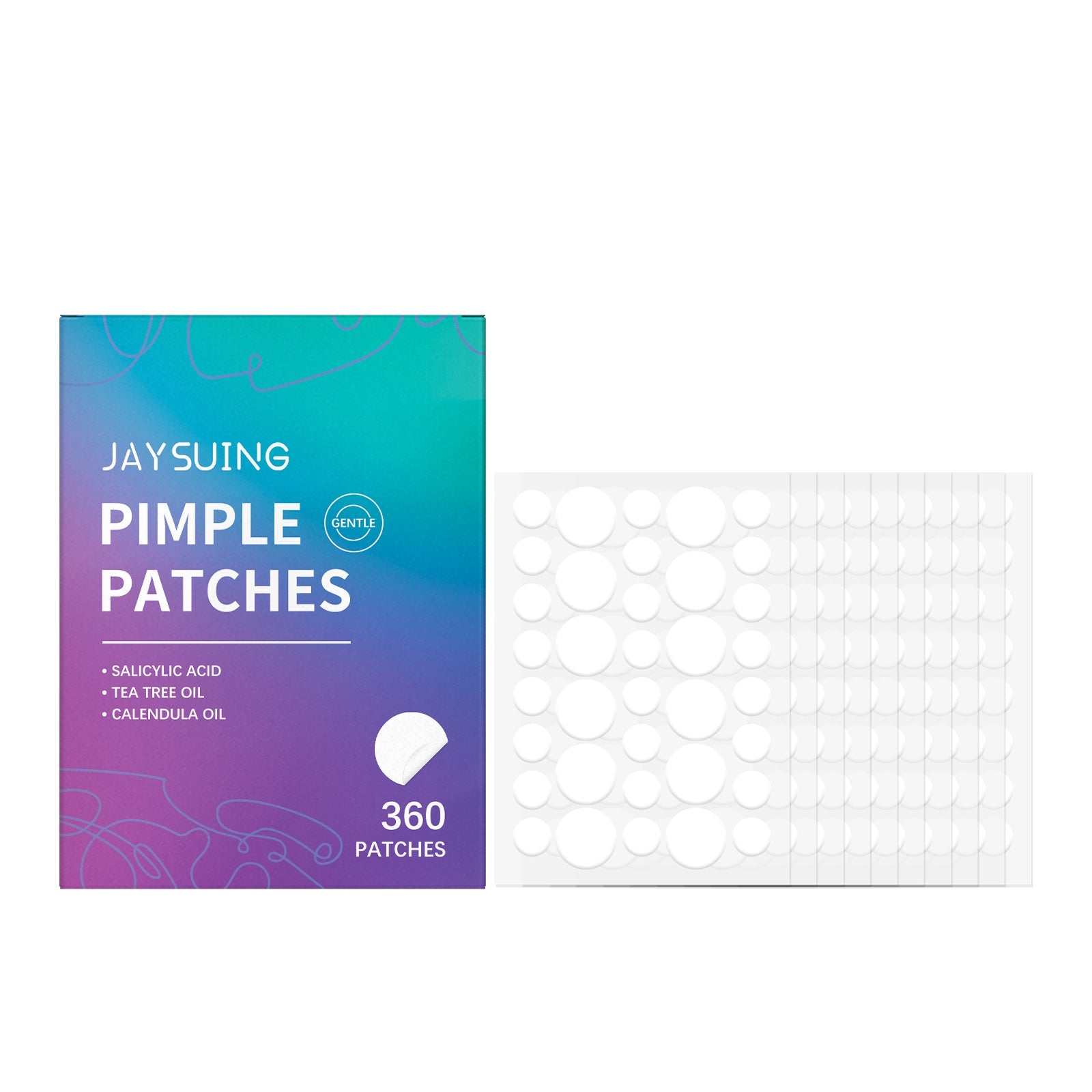 Clear Acne Patches for Facial Care, Blackheads, Gentle, Portable, Fast Results ,360pcs