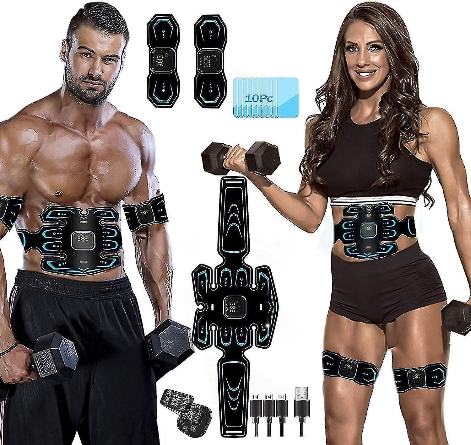 EMS Muscle Stimulator Rechargeable Wireless Body Training Device