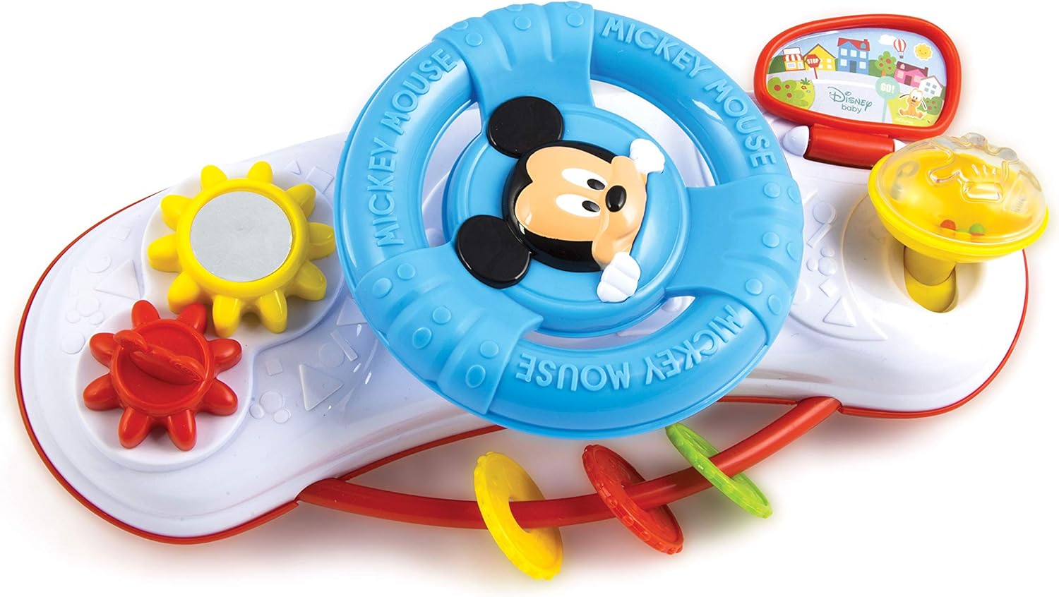 Clementoni Baby Mickey Stroller Steering Wheel