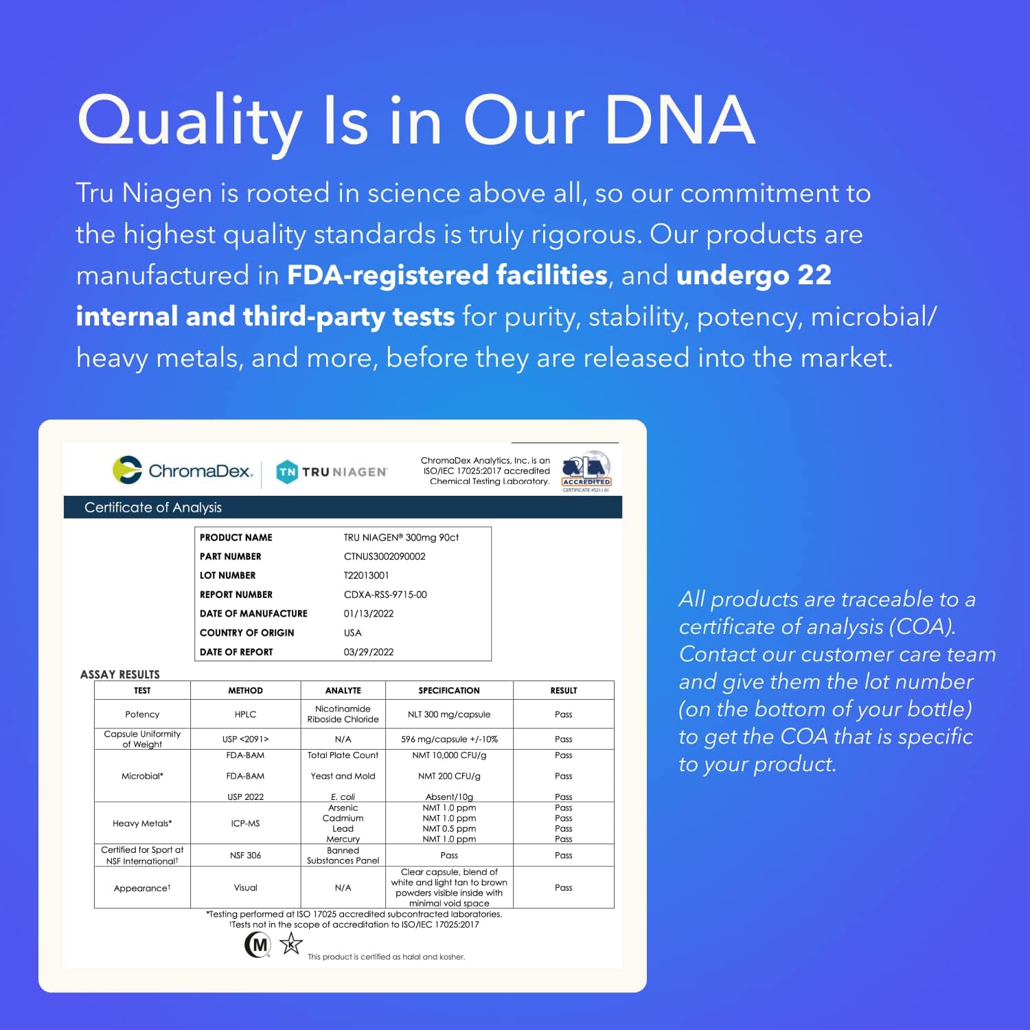 TruNiagen 2x 90ct/300mg Multi Award Winning Patented NAD+ Boosting Supplement - More Efficient Than NMN - Nicotinamide Riboside for Cellular Energy Metabolism & Repair. Vitality, Muscle Health, Healthy Aging