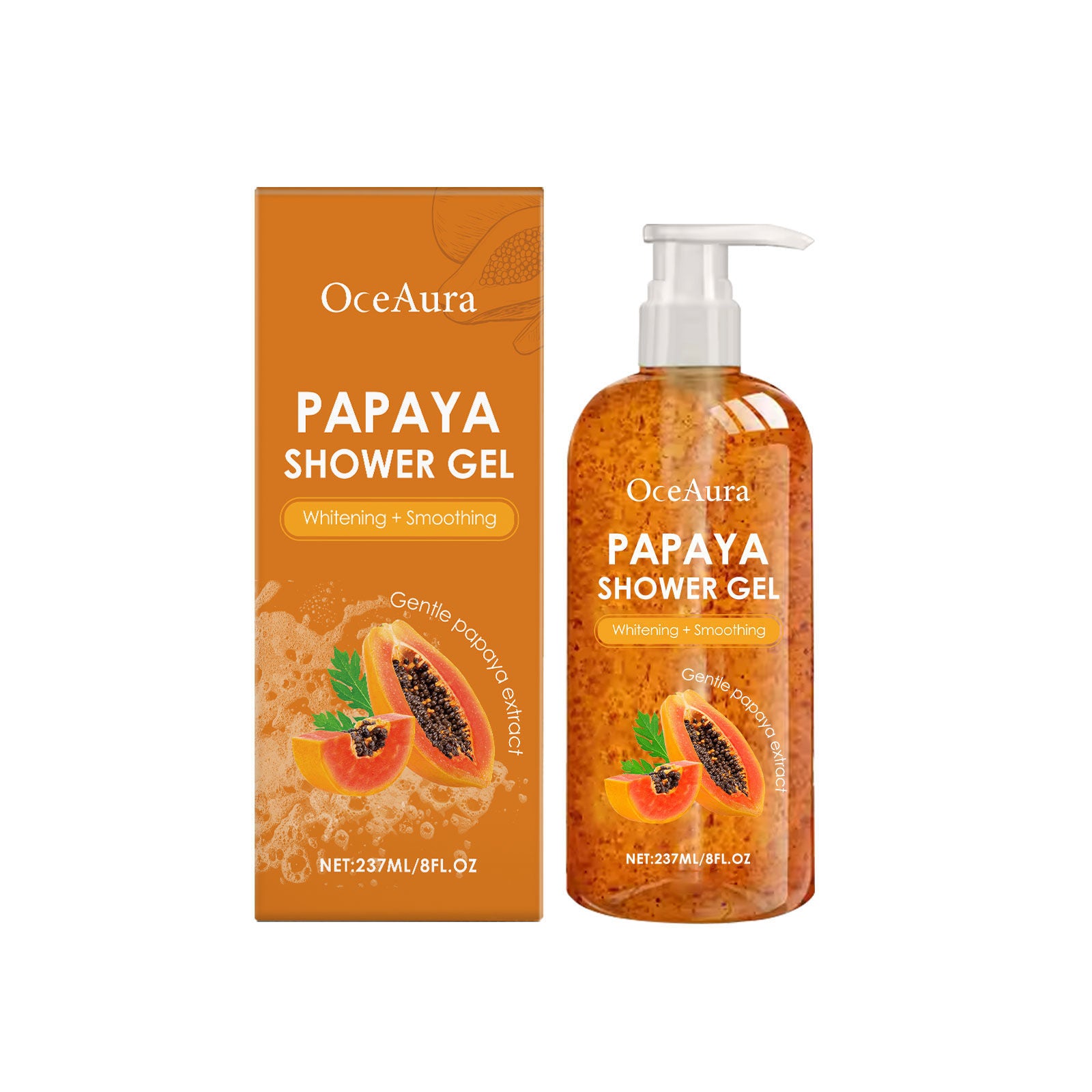Body Shower Gel, Refreshing Oil Control, Long-lasting Fragrance, Moisturizing Body Cleansing ,237ml