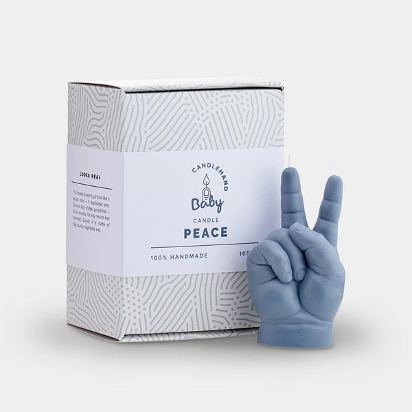 Baby Hand Candle - Peace