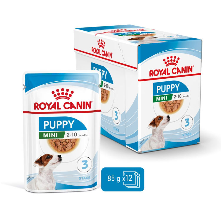 Royal Canin Size Health Nutrition Mini Puppy - 12 Wet Food Pouches
