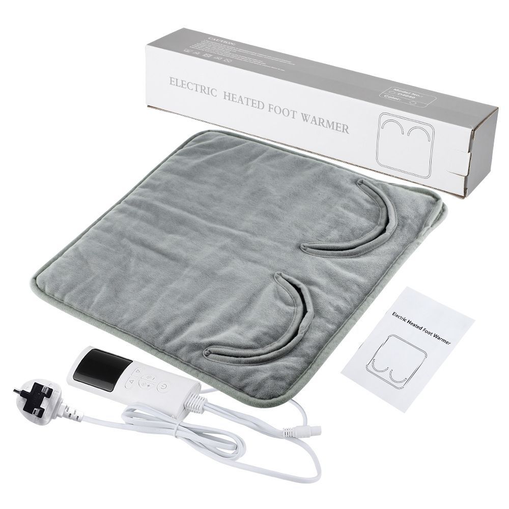 Electric Heating Foot Warmer Winter Foot Warming Device 9 Gear Electric Foot Heating Pad