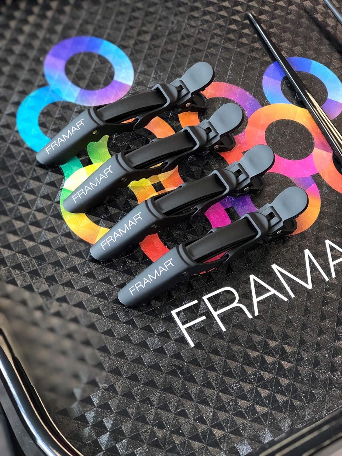 Framar Gator Grips Hair Clips, Pack of 4