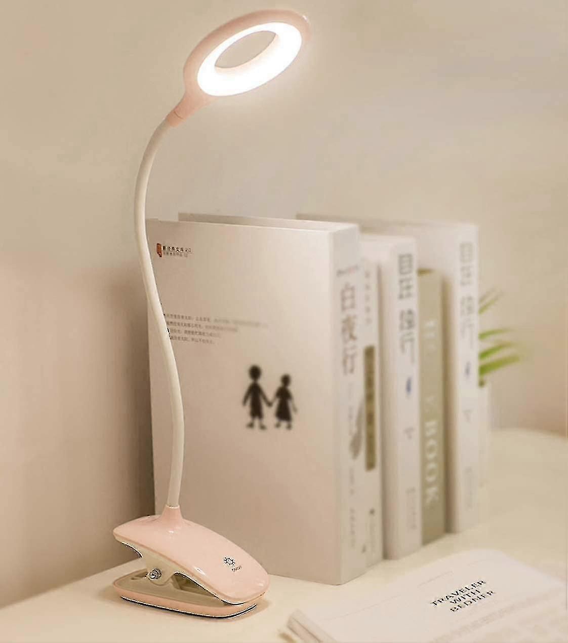 Led Clip-on Reading Lamp Dimmable Eye Protection Table Lamp zxin