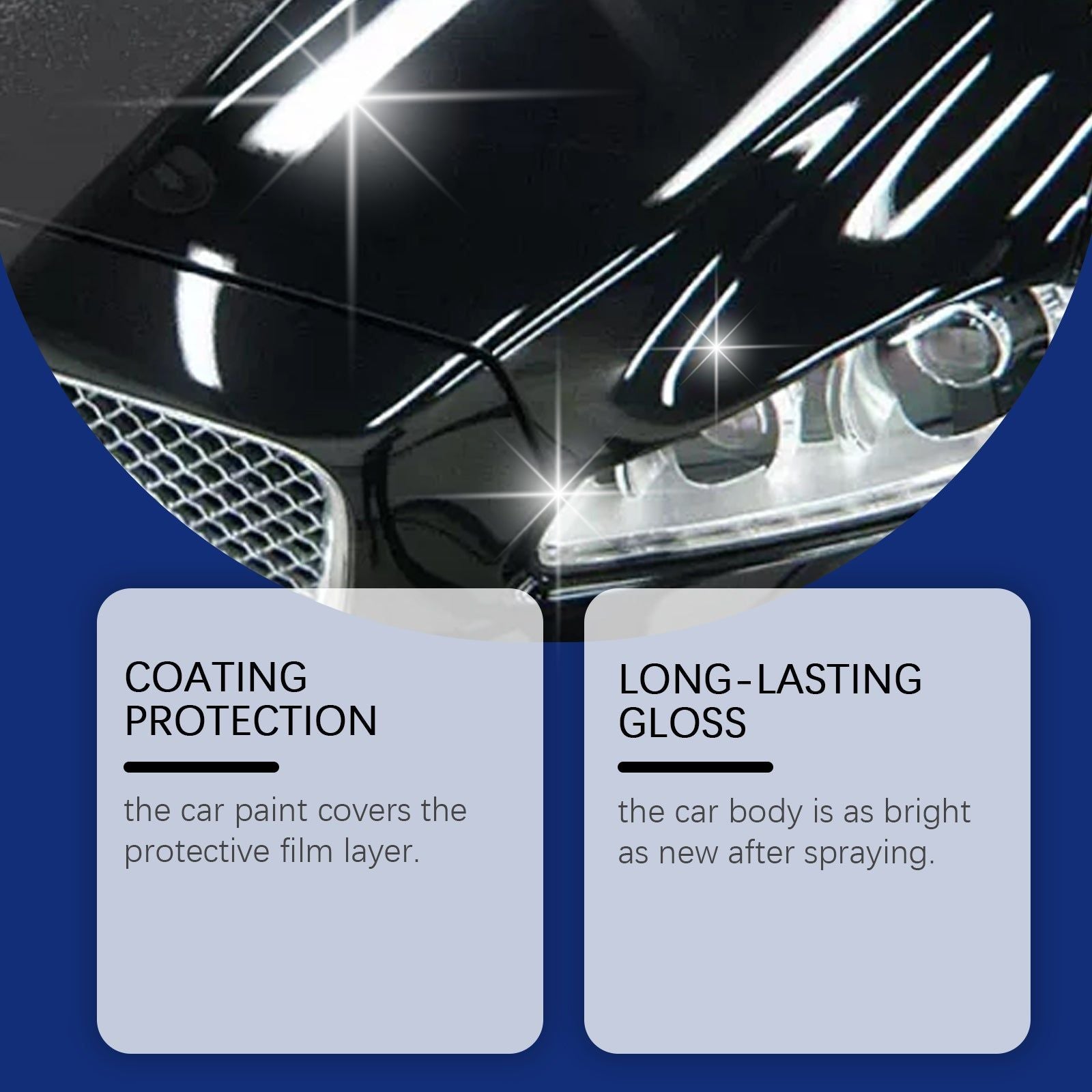 Automotive Coating Kit, Car Paint Protection, Glossy Finish, Easy Application ,1 set
