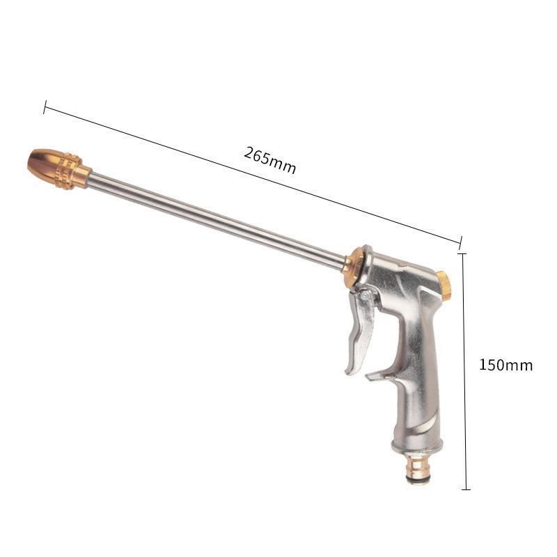 Long Nozzle Water Spray Gun Hight Pressure Water Spray Sprinkler Cleaning Tool